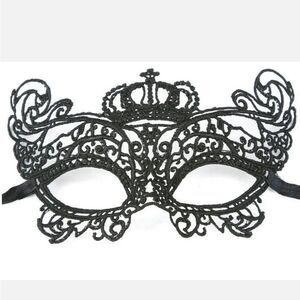 Sexy Women Lady Girl Black Lace Eye Mask for Halloween Masquerade Party US